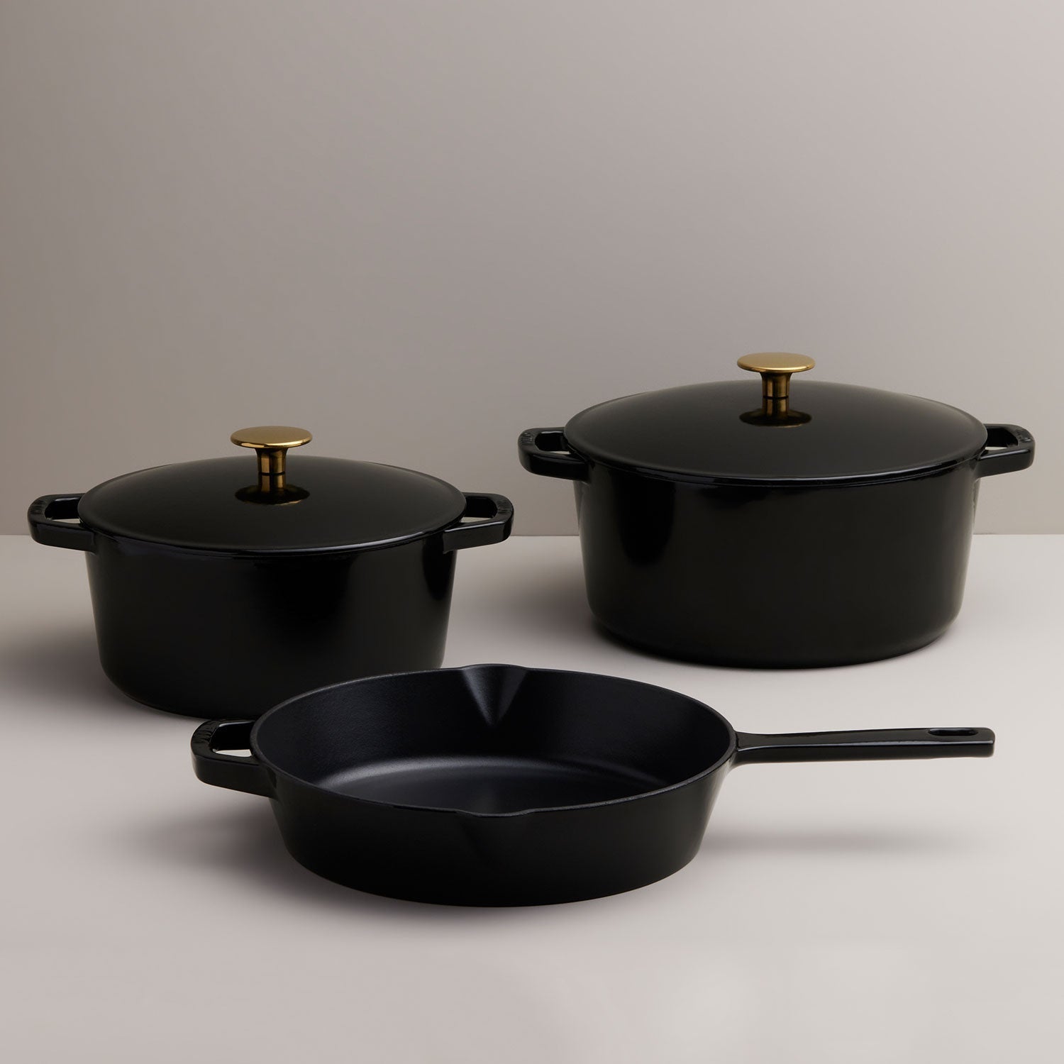 5-Piece Cast Iron Cookware Set