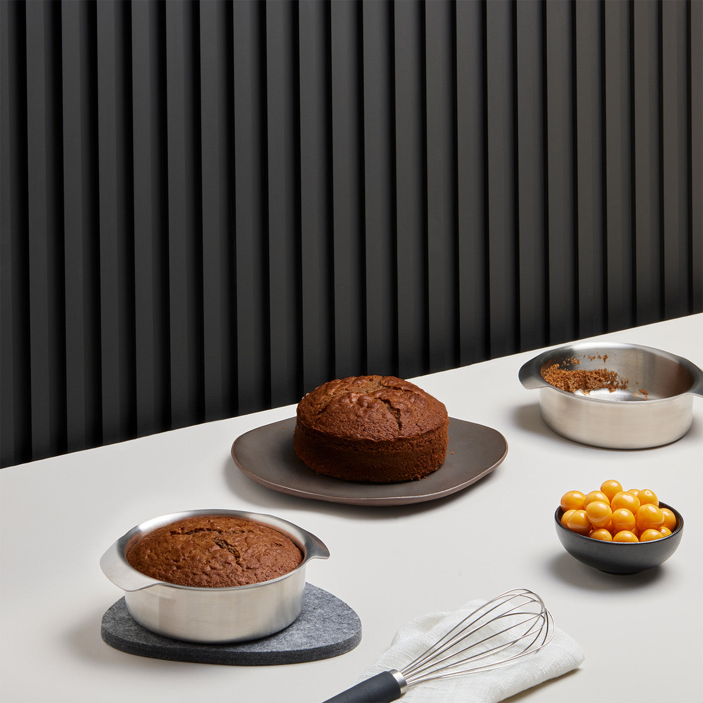 6-Inch Round Stainless Steel Pan - Oven & BBQ