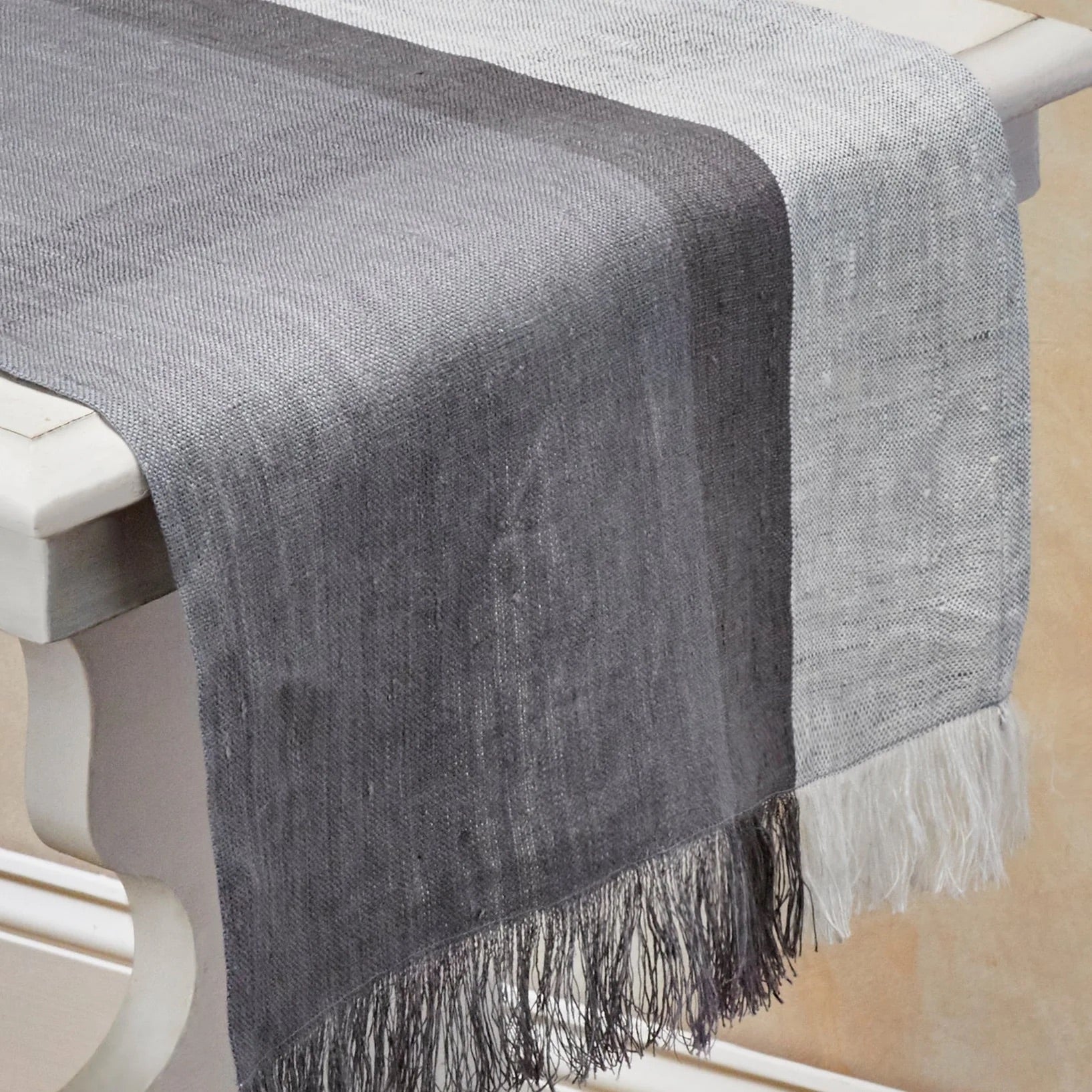 HINTERLAND Handwoven Linen Table Runner