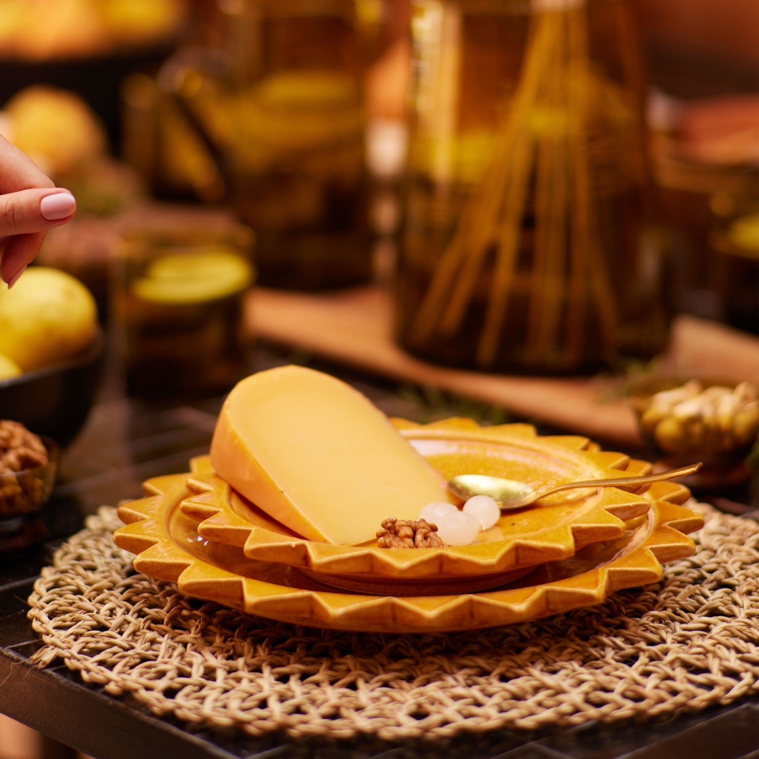 Ceramic Sun Plate by Apartment F