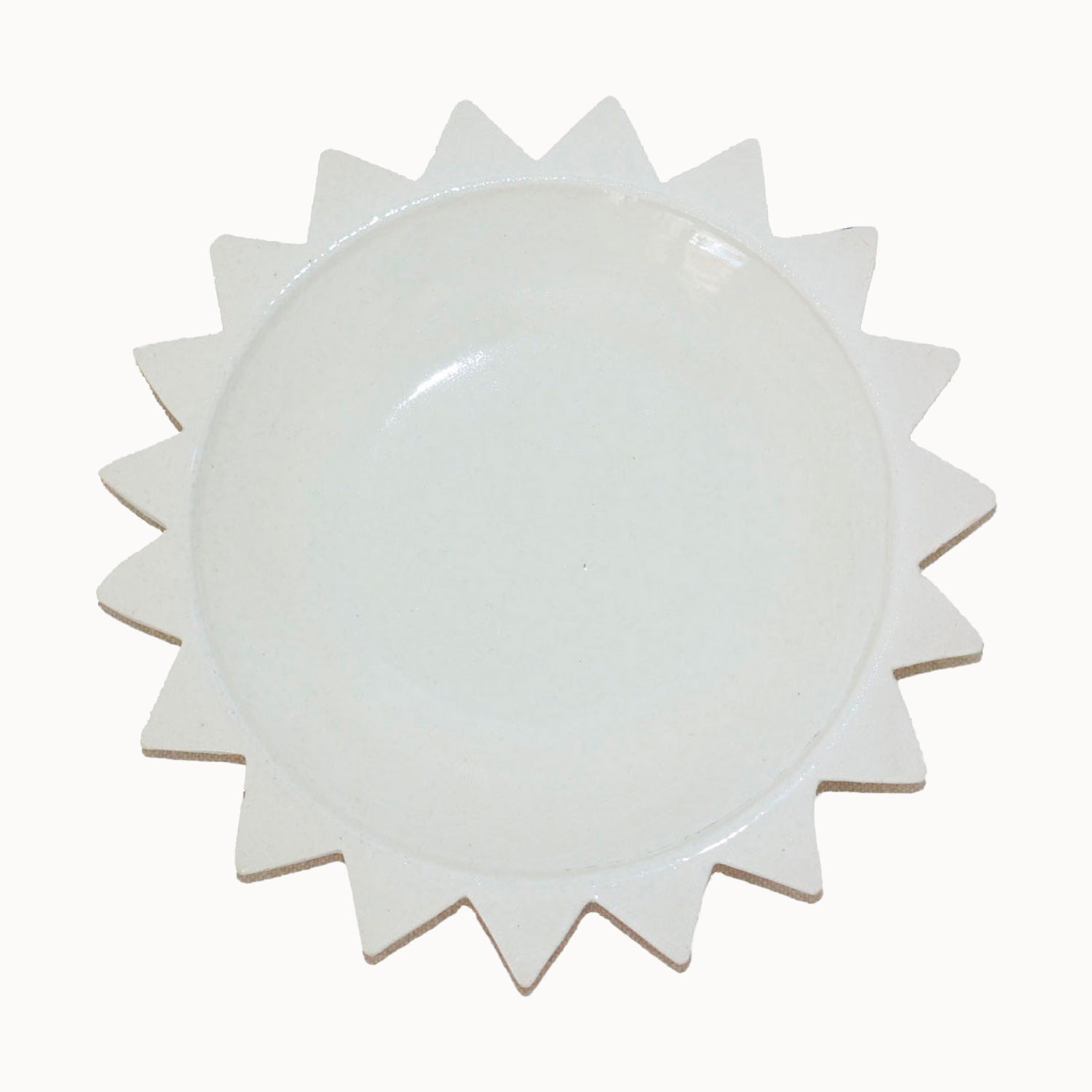 Ceramic Sun Plate by Apartment F