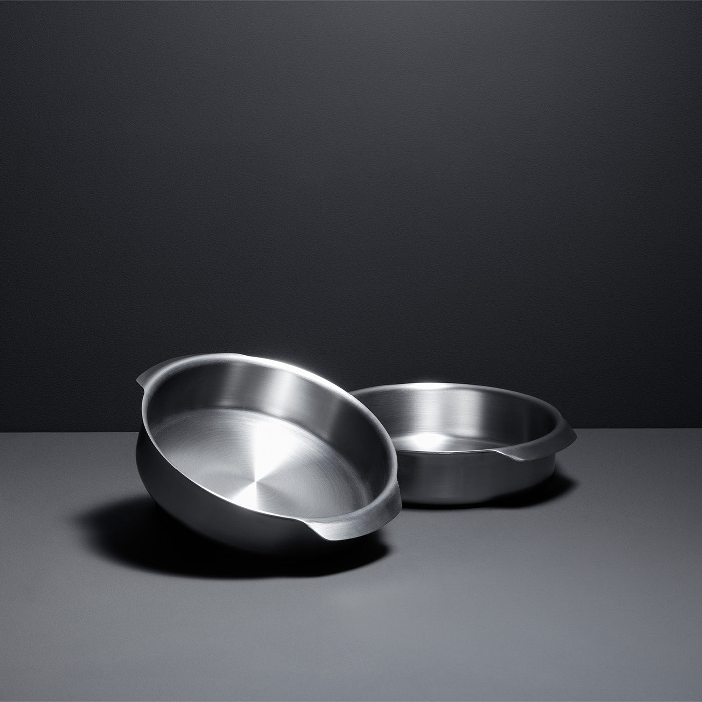 8-Inch Round Stainless Steel Pan - Oven & BBQ