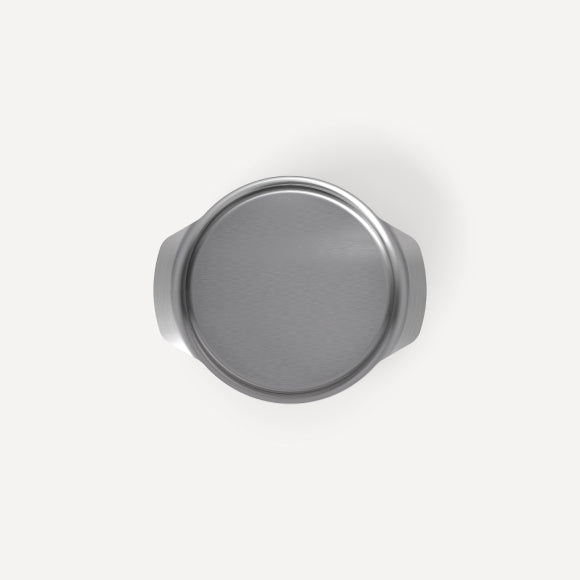 6-Inch Round Stainless Steel Pan - Oven & BBQ