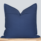 Noa Solid Pillow Cover Blue