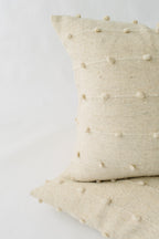 Cream Loop Pillow