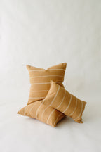 Rust Brocade Lumbar Pillow cover