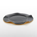 Ruffled Plates Graphite