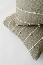 Grey Loop Pillow cover