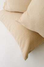 Rust Pinstripe Pillow