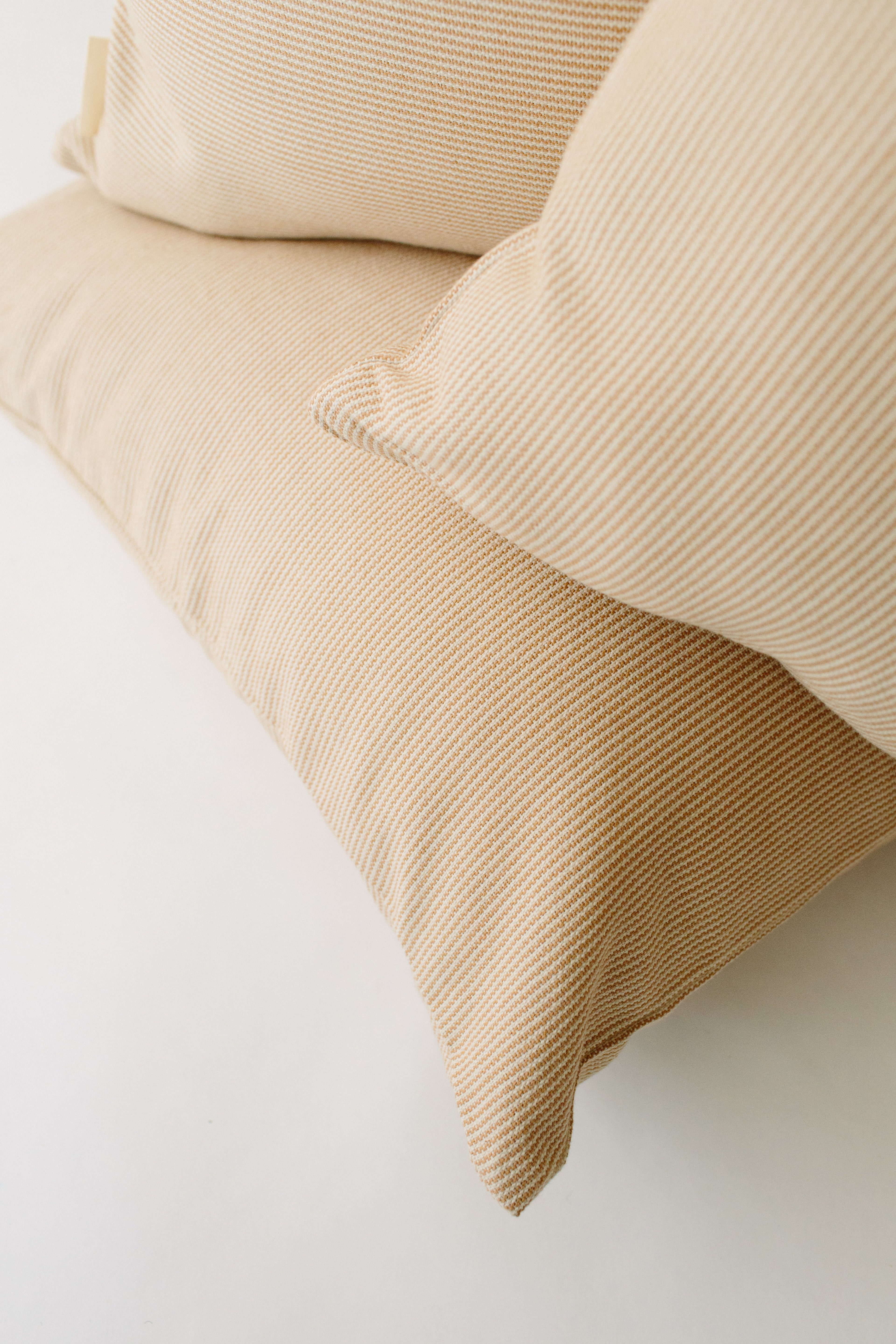 Rust Pinstripe Pillow