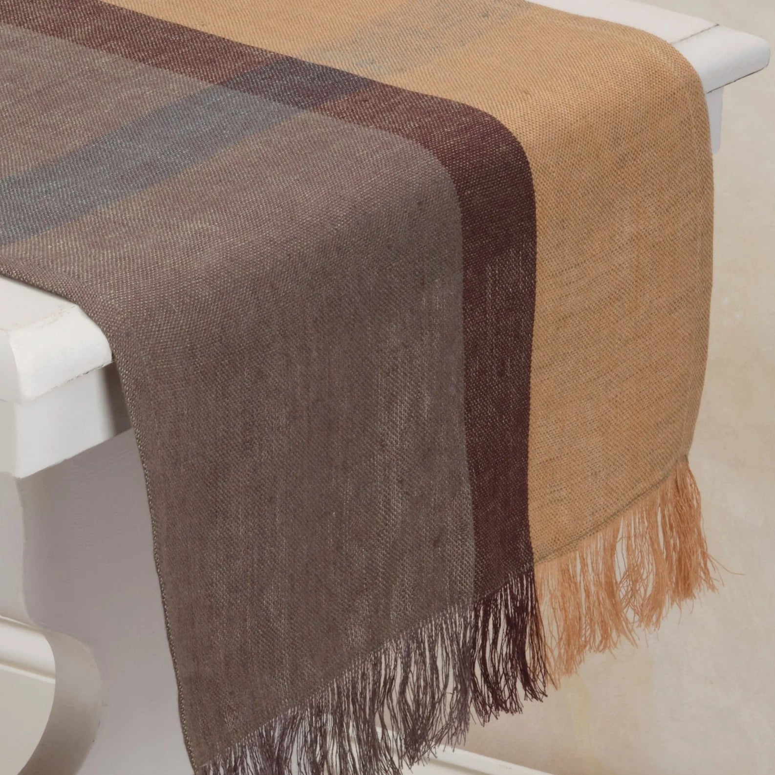 HINTERLAND Handwoven Linen Table Runner