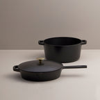 3-Piece Cast Iron Cookware Set