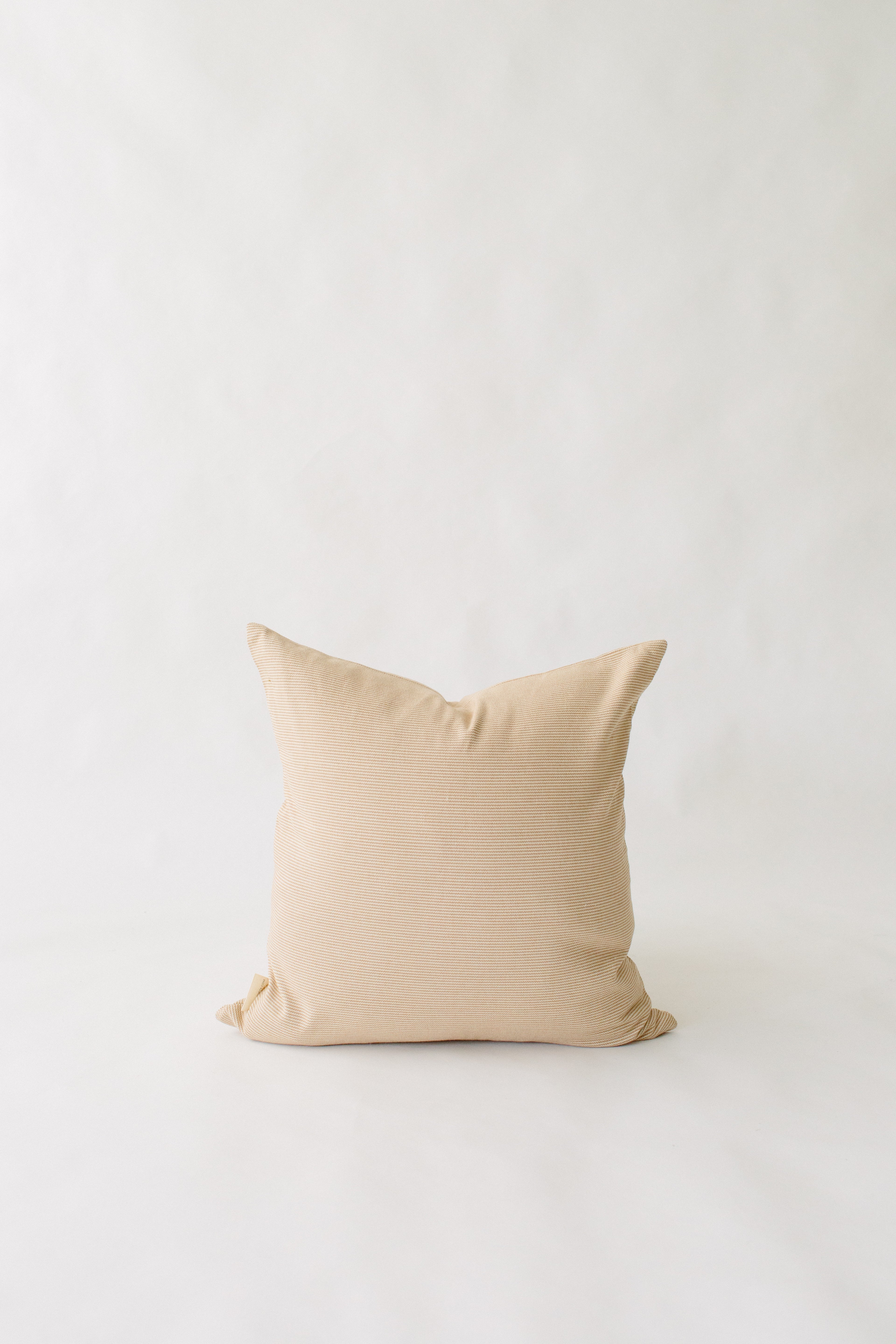 Rust Pinstripe Pillow