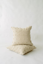 Cream Loop Pillow
