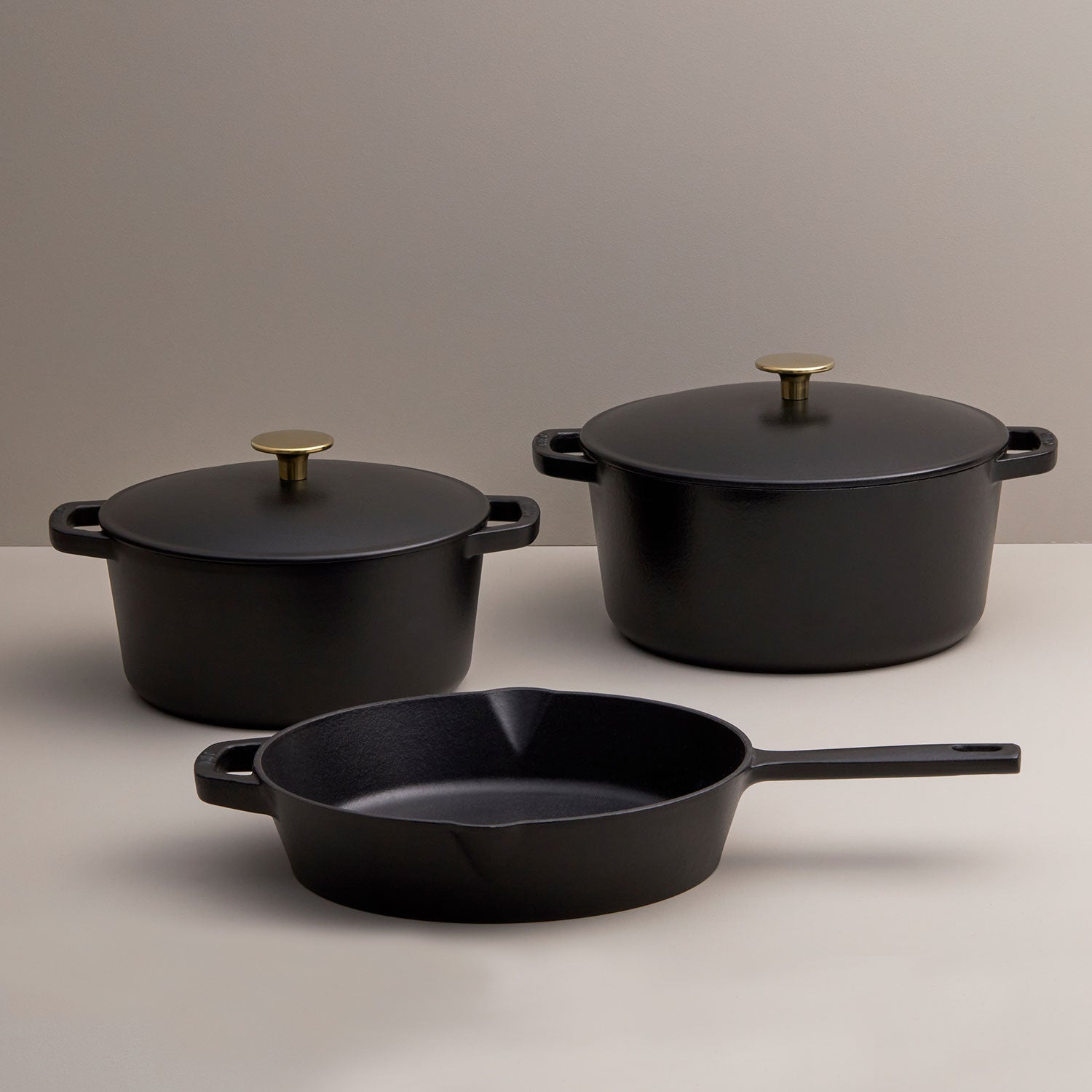 5-Piece Cast Iron Cookware Set