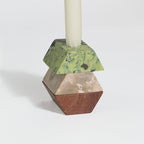 Triangle Puzzle Stackable Candelabra