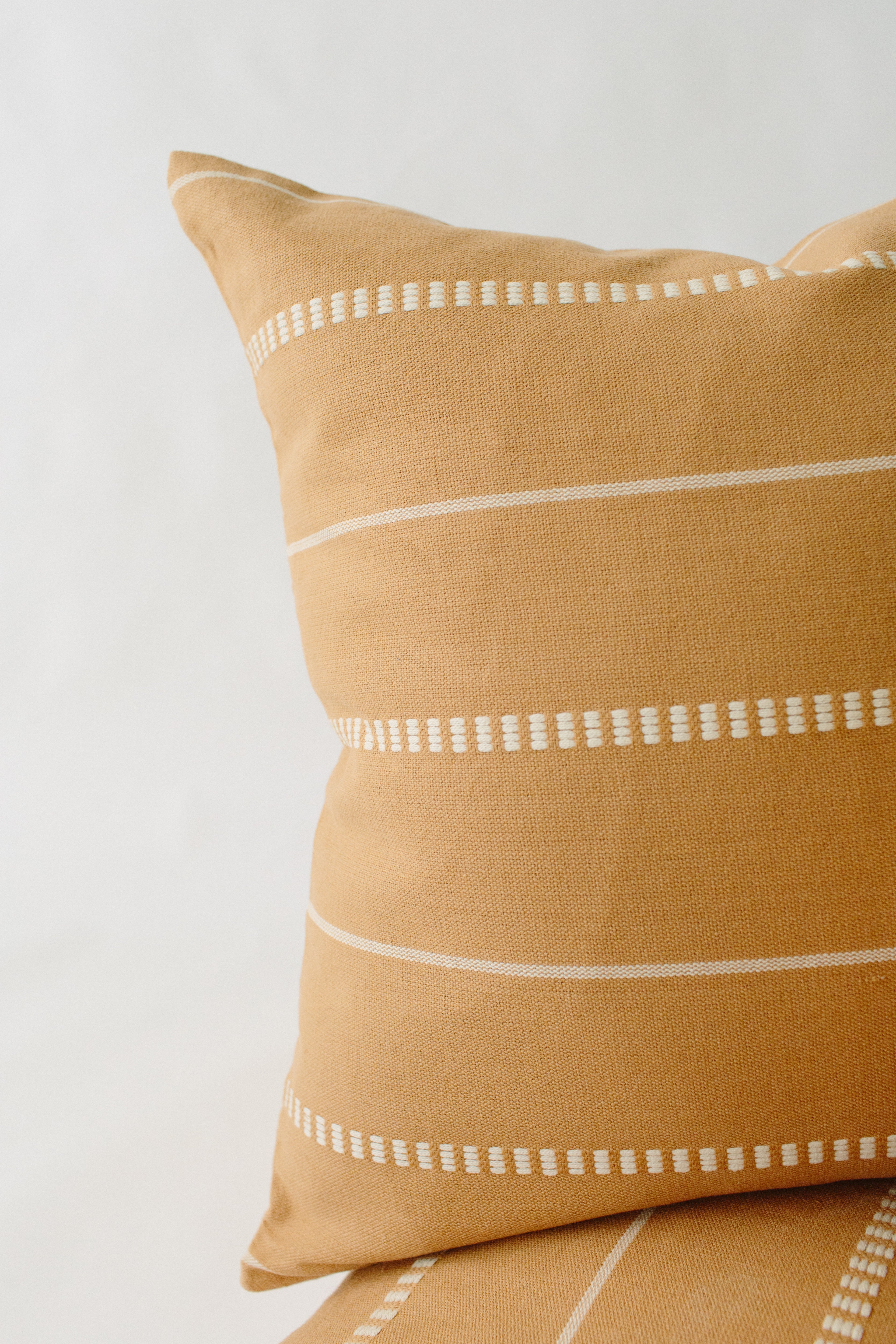 Rust Brocade Pillow cover