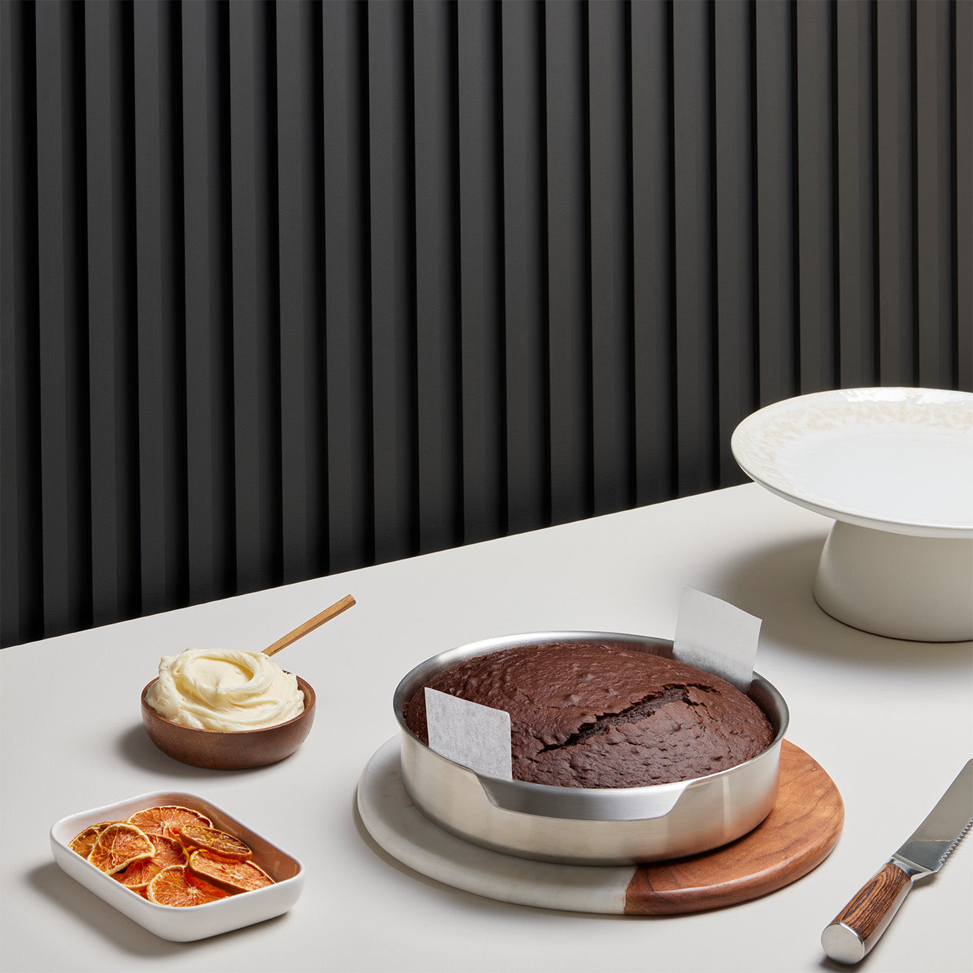 9-Inch Round Stainless Steel Pan - Oven & BBQ