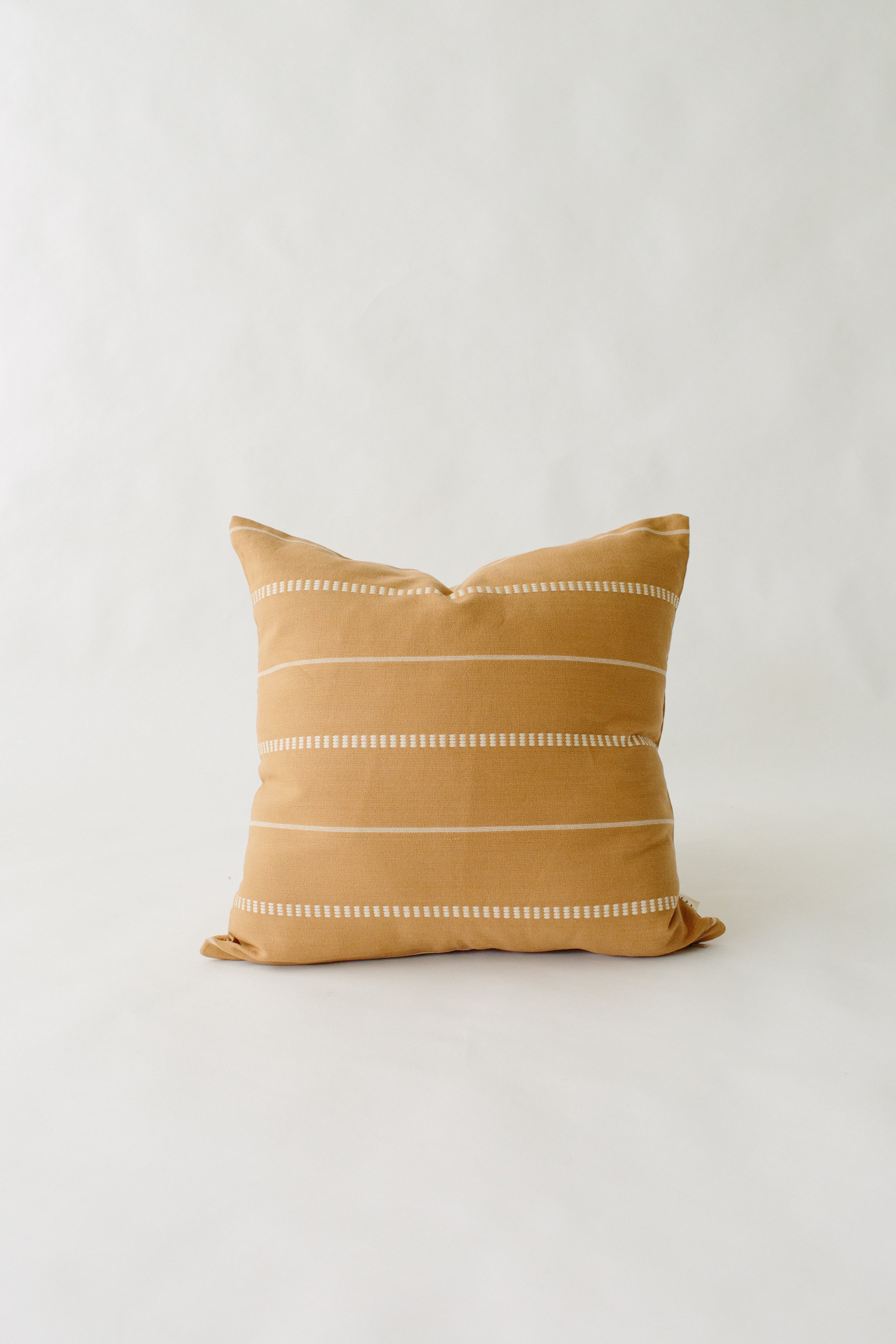 Rust Brocade Pillow cover