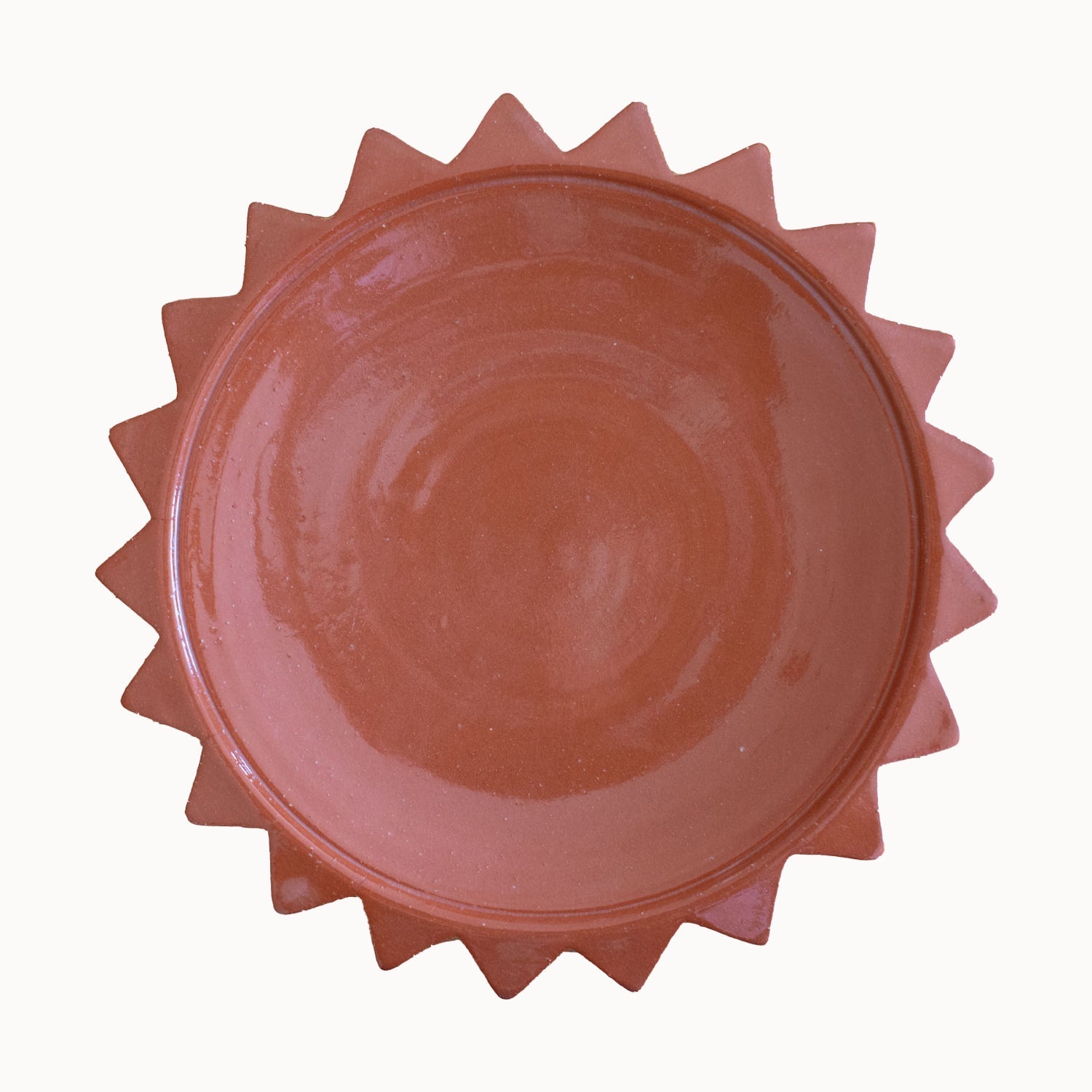 Ceramic Sun Plate by Apartment F