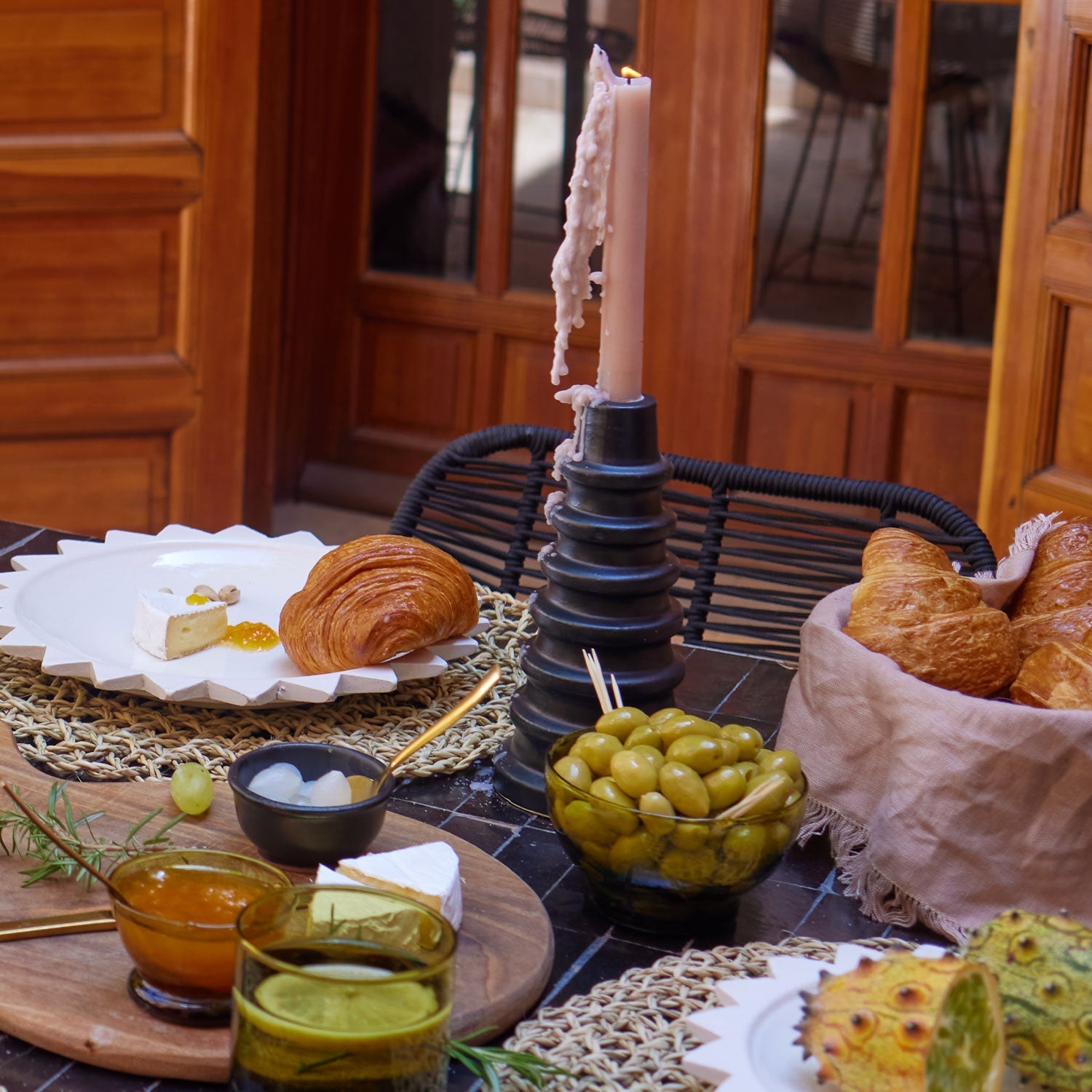 Kasbah Candle Holder + Bud Vase