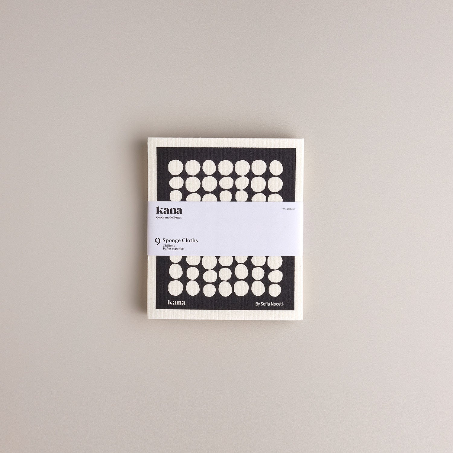 9 Pack Swedish Dishcloths designed by Sofia Noceti