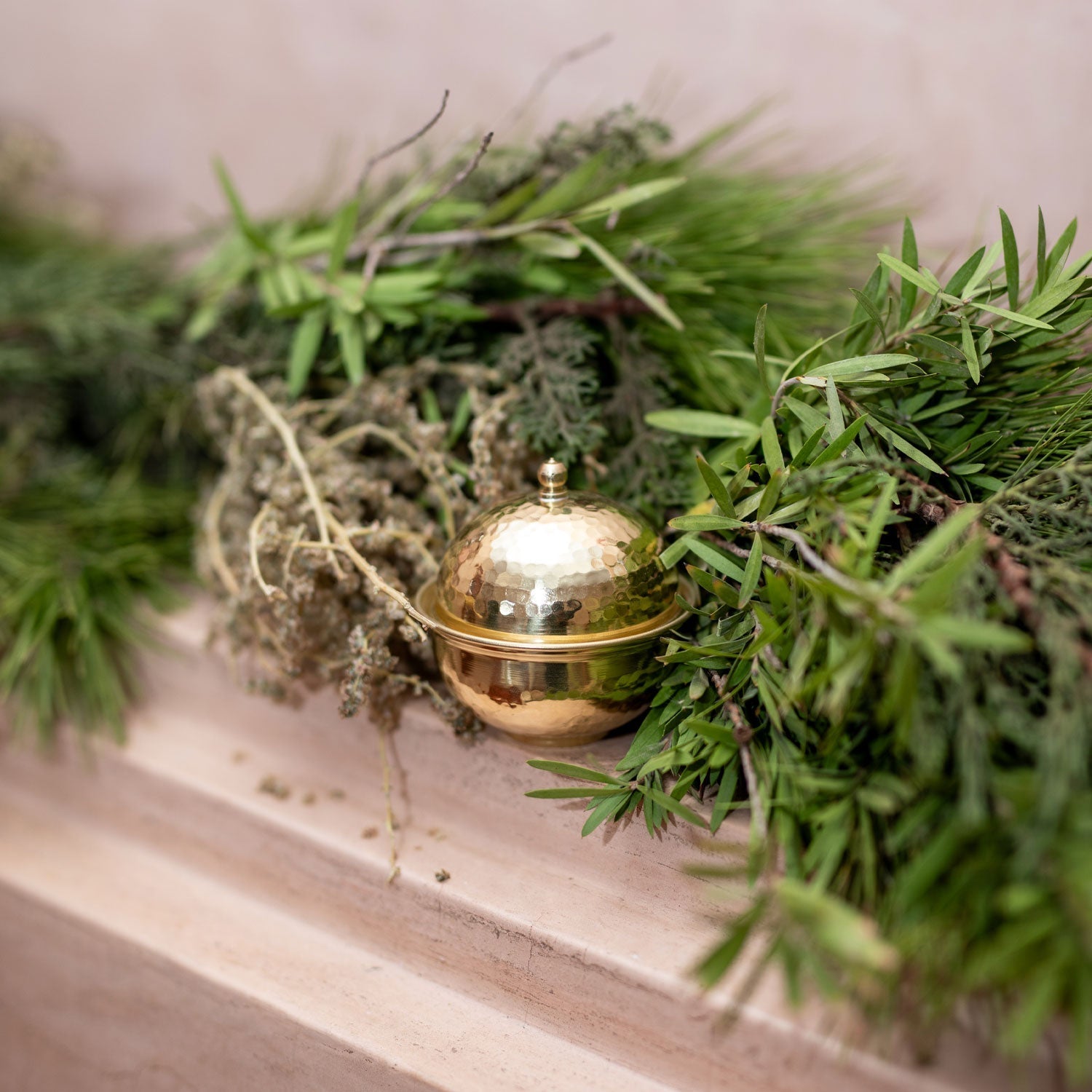 Handcrafted Brass Trinket Dish