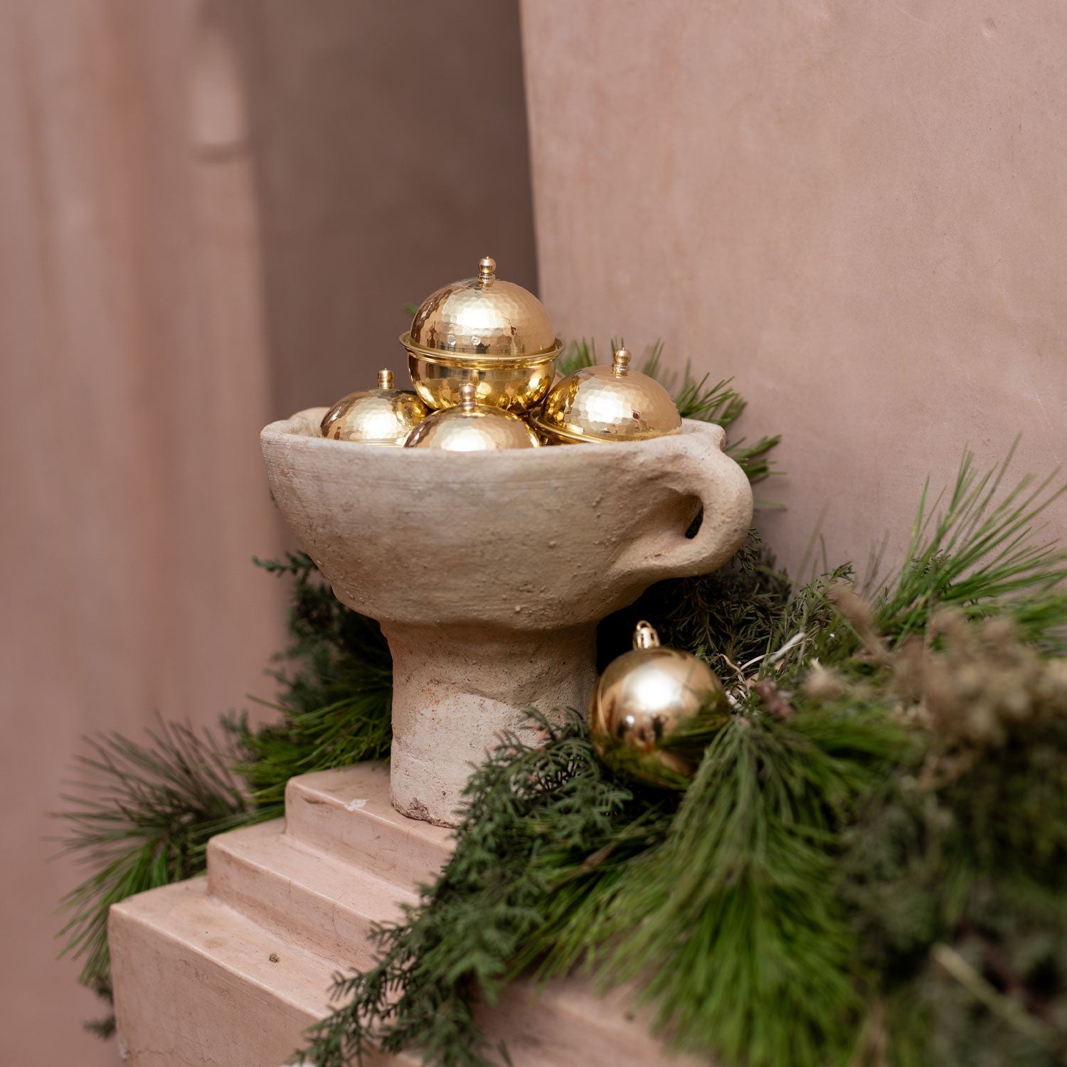 Handcrafted Brass Trinket Dish