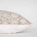 Sienna Floral Block Printed Pillow Cover