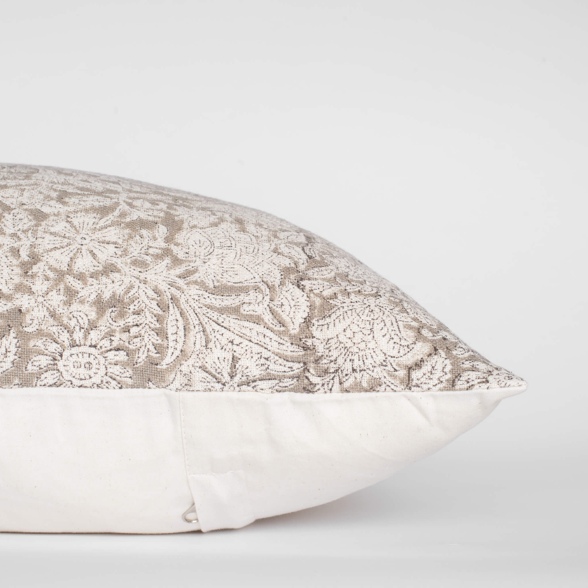 Sienna Floral Block Printed Pillow Cover