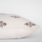 Mia Floral Block Printed Pillow Cover