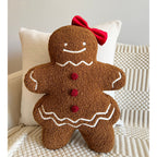 Ms. Gingerbread Shaped Pillow