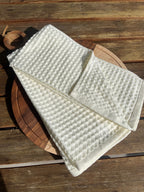 2pc Kitchen Waffle Towel Set
