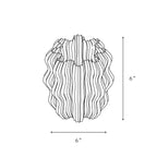 Cordless Mini Wavy Lamp