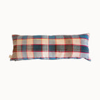 Nonna Upcycled Blue Plaid Pillow