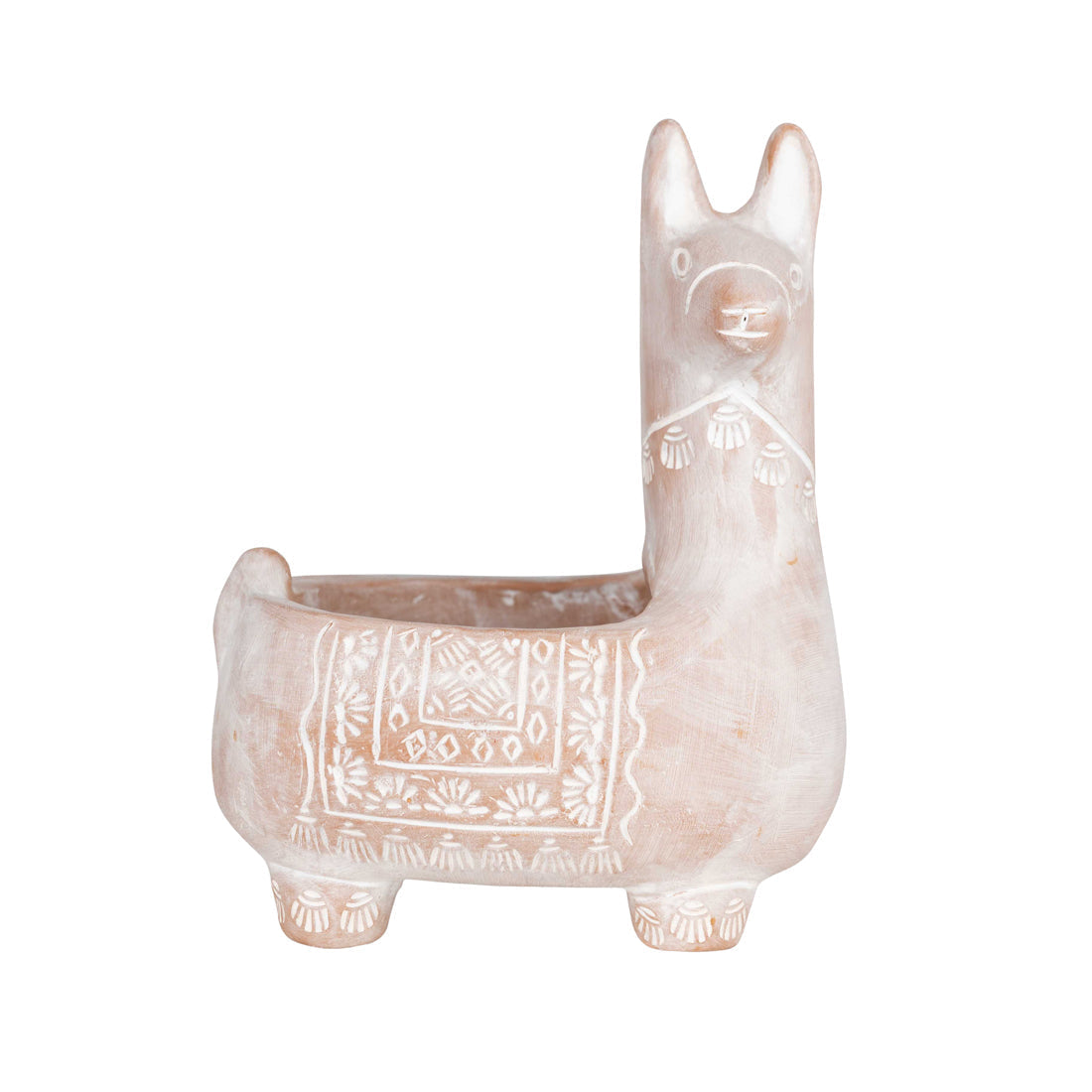 Llama Terracotta Planter