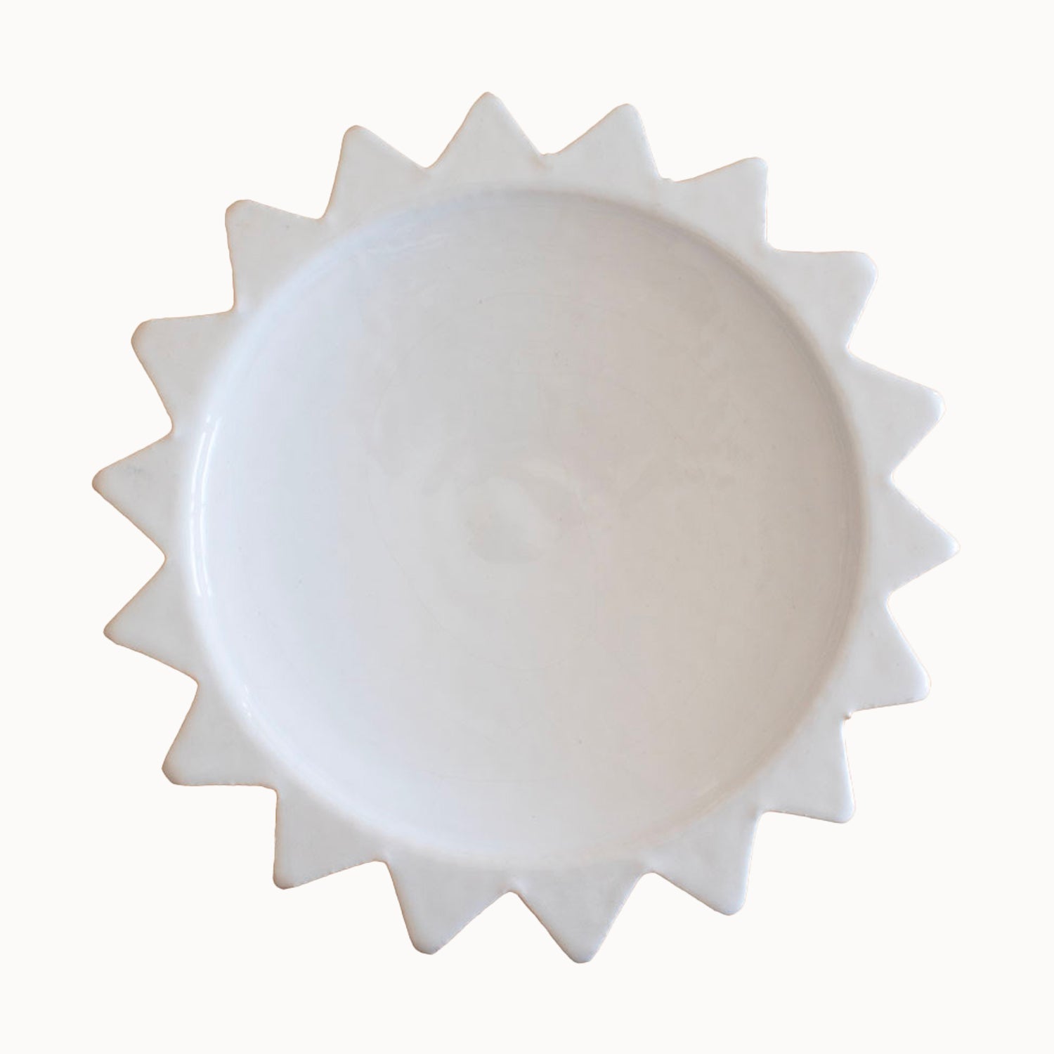 Ceramic Sun Plate by Apartment F