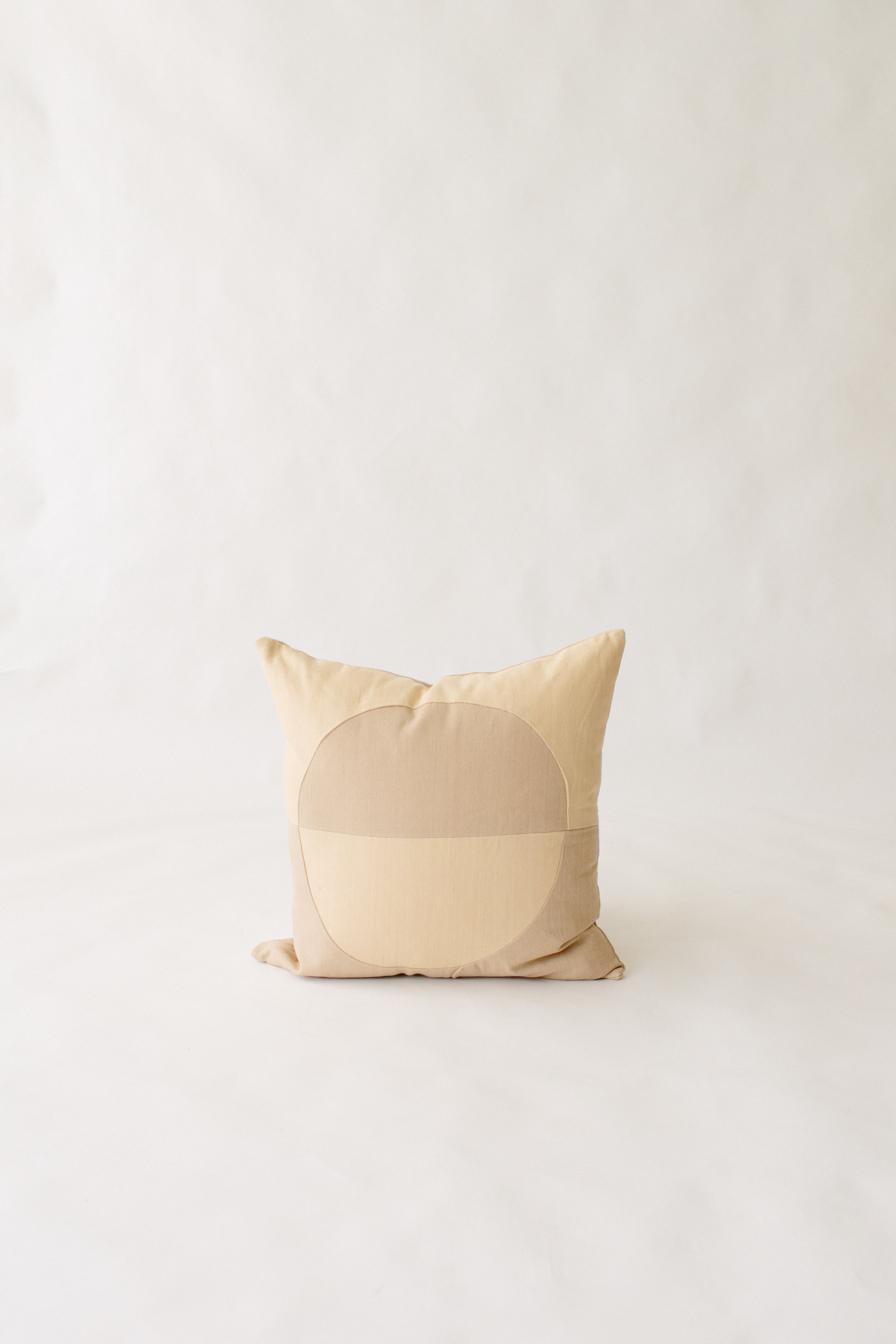 Beige Moon Pillow