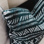 Desert Stripe Cactus Silk Pillow