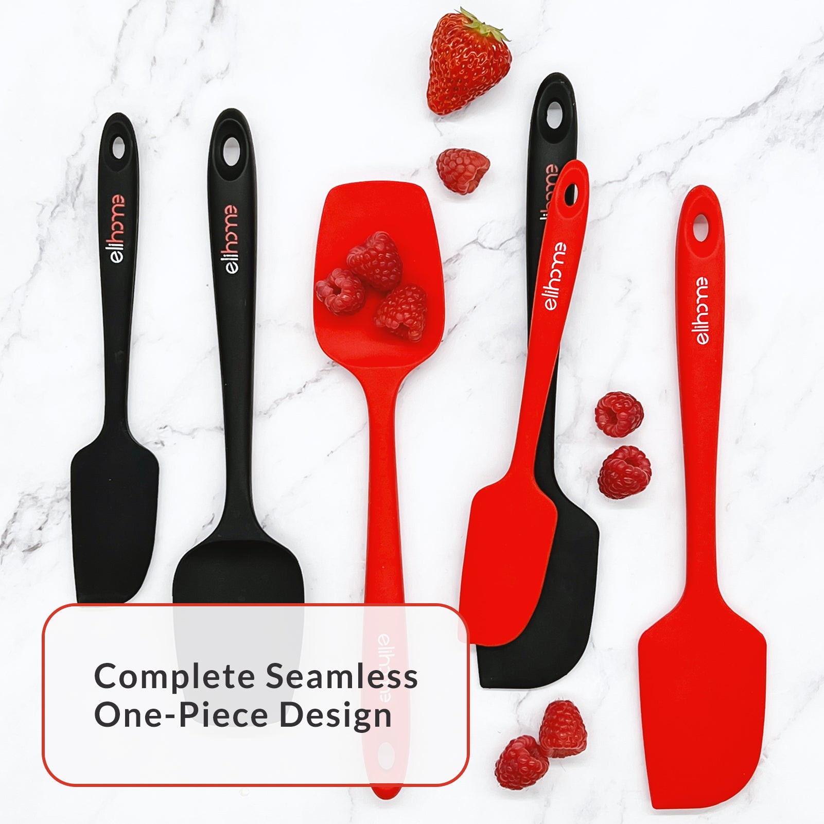 8 Piece Silicone Spatula Set