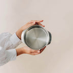 6-Inch Round Stainless Steel Pan - Oven & BBQ