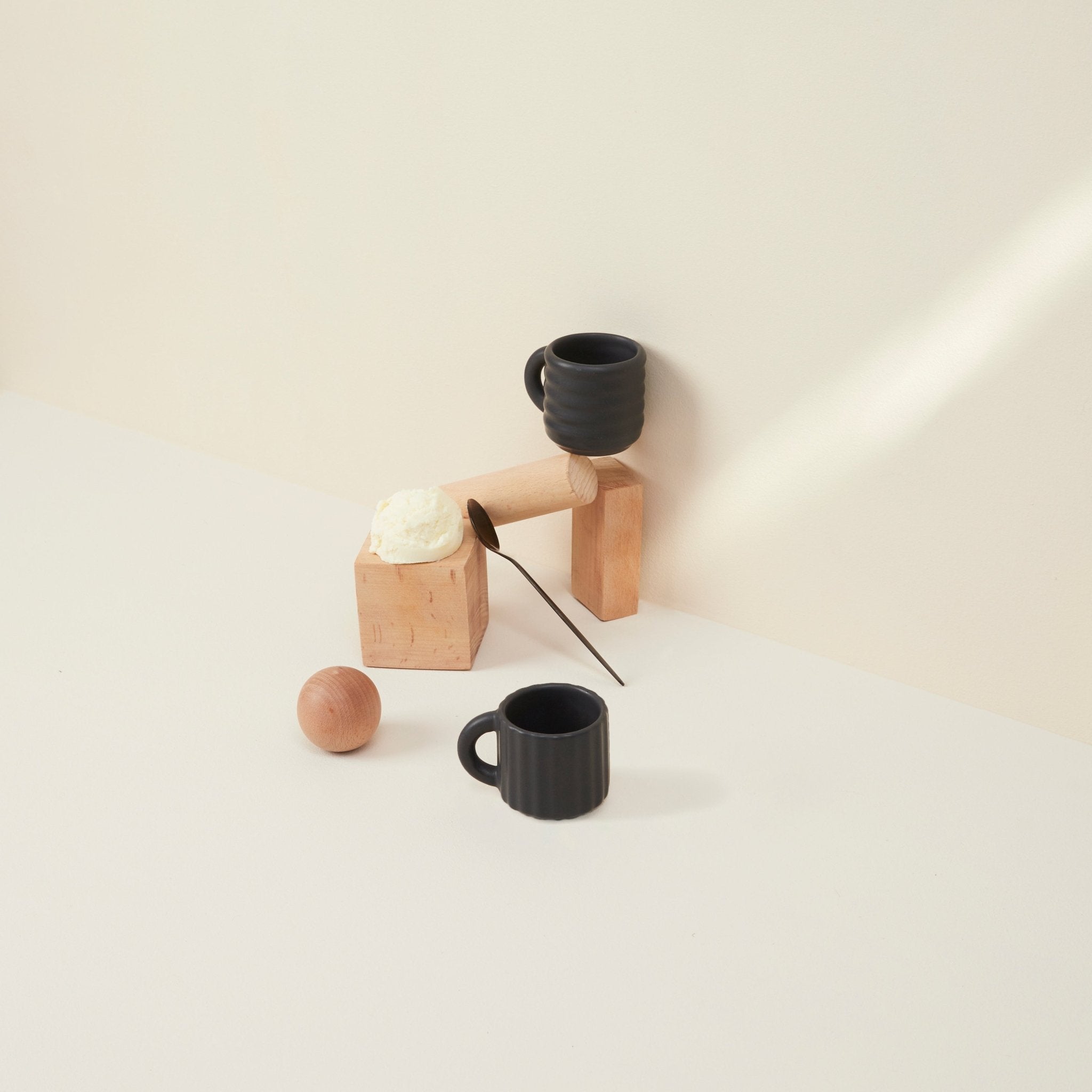 Ripple Espresso Cups Set of 2