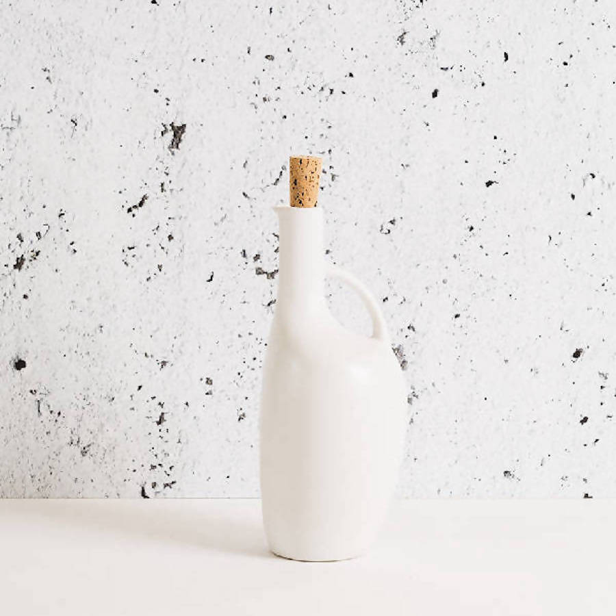 Canard Stoneware Olive Oil Bottle