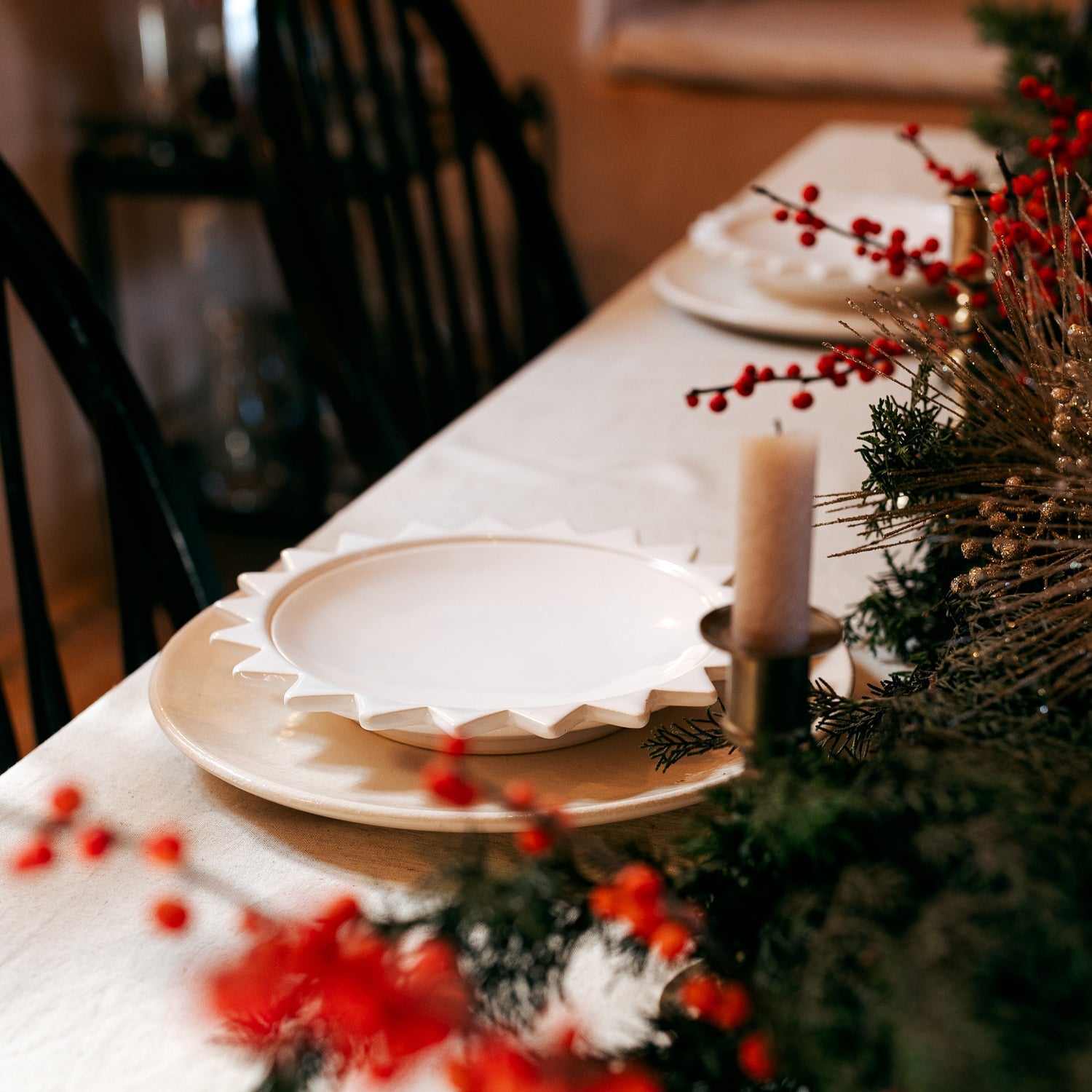 Ceramic Sun Plate by Apartment F
