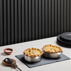 6-Inch Round Stainless Steel Pan - Oven & BBQ