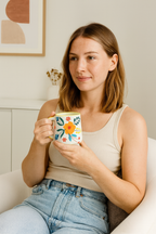 Floral Extravaganza Coffee Mug (Set of 4 )